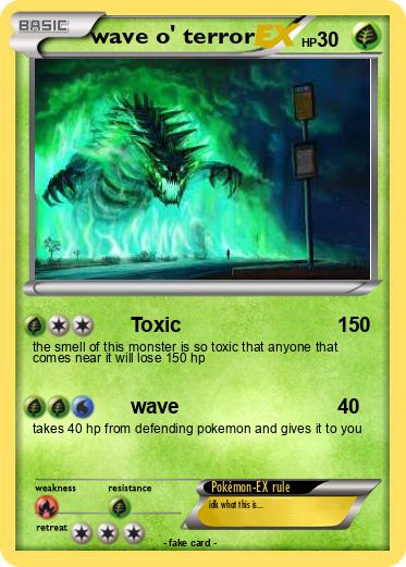 Pokemon wave o' terror