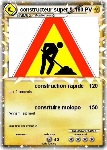 Pokemon constructeur super !!