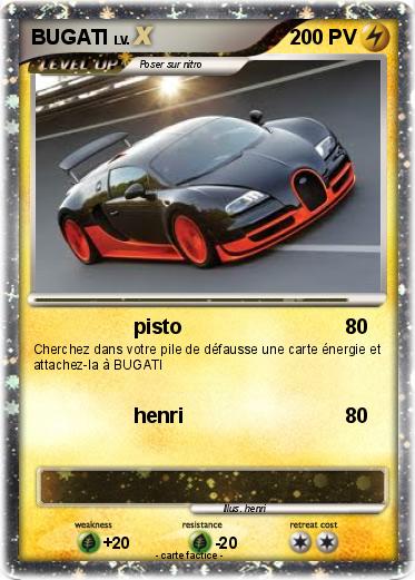 Pokemon BUGATI