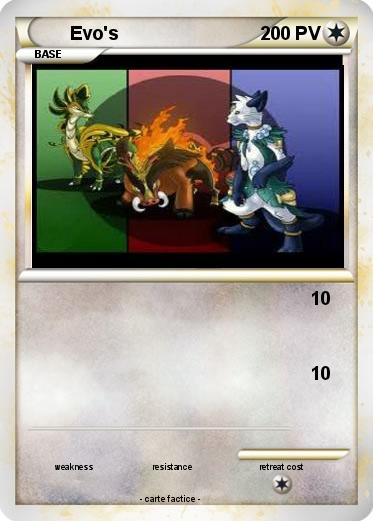 Pokemon Evo's