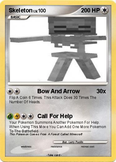 Pokemon Skeleton