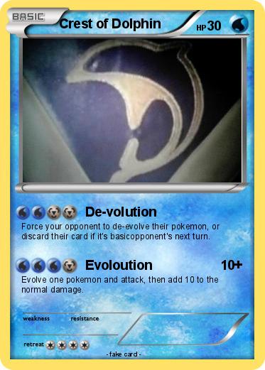 Pokemon Crest of Dolphin