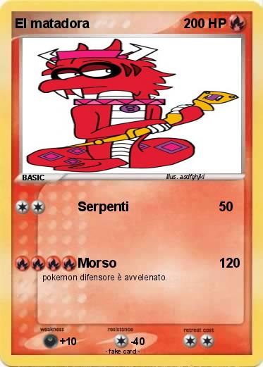 Pokemon El matadora