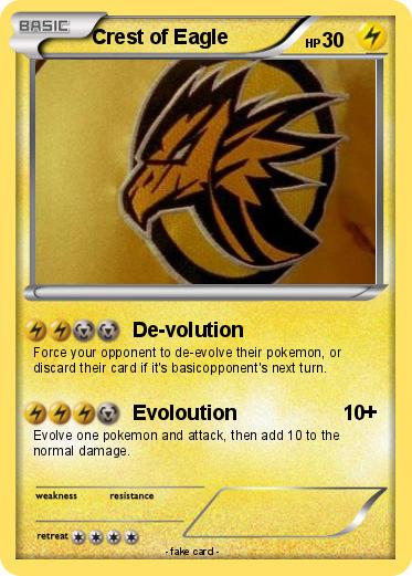 Pokemon Crest of Eagle