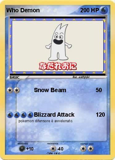Pokemon Who Demon