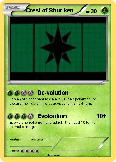 Pokemon Crest of Shuriken