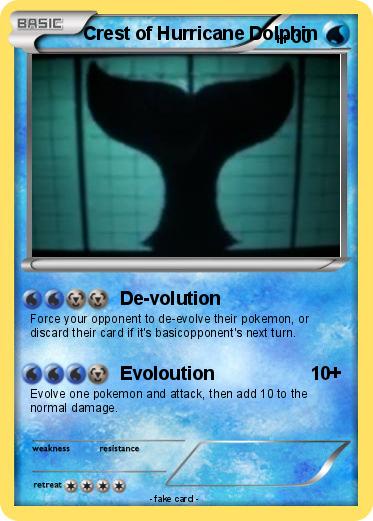 Pokemon Crest of Hurricane Dolphin