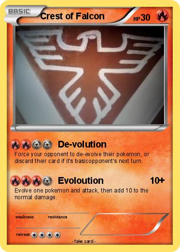 Pokemon Crest of Falcon