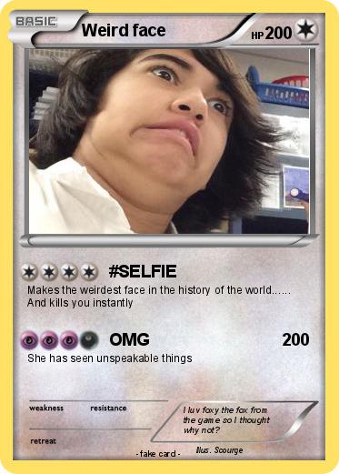 Pokemon Weird face