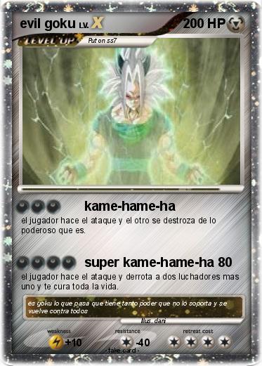 Pokemon evil goku