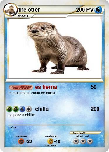 Pokemon the otter
