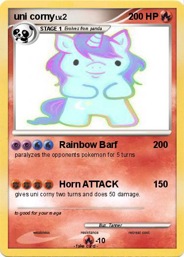 Pokemon uni corny