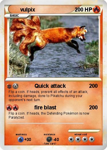 Pokemon vulpix