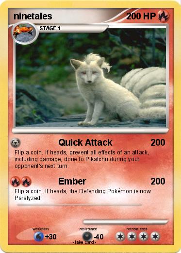 Pokemon ninetales