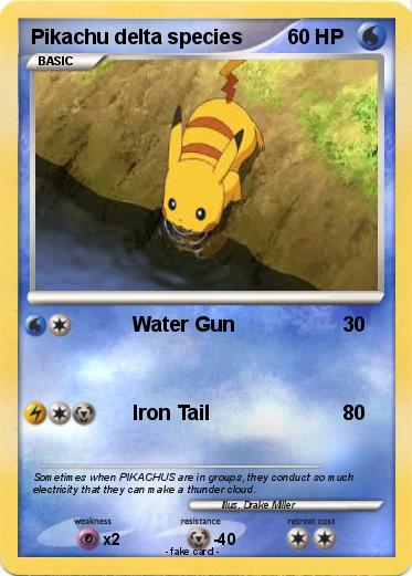 Pokemon Pikachu delta species