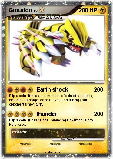 Pokemon Groudon