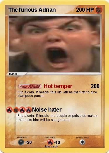 Pokemon The furious Adrian
