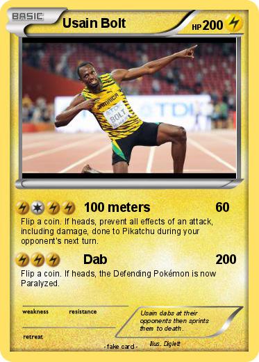 Pokemon Usain Bolt