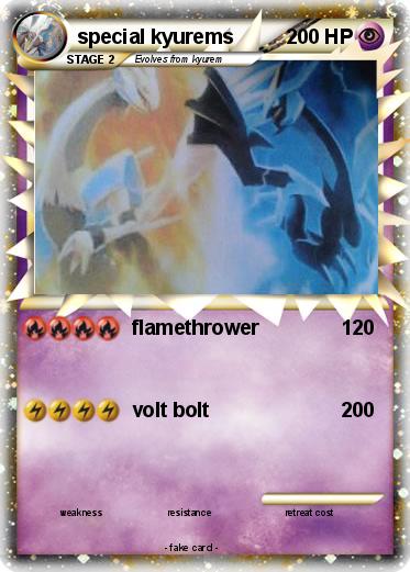 Pokemon special kyurems