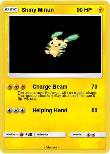 Pokemon Shiny Minun