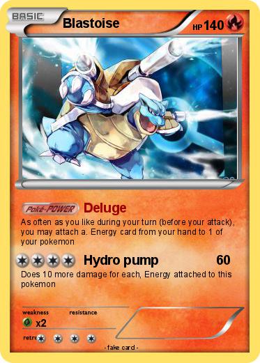 Pokemon Blastoise