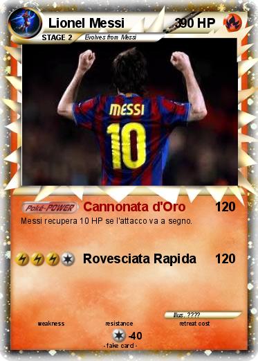 Pokemon Lionel Messi              3