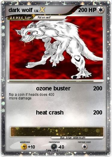 Pokemon dark wolf