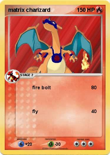 Pokemon matrix charizard