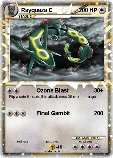 Pokemon Rayquaza C