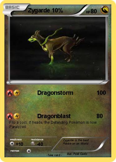 Pokemon Zygarde 10%