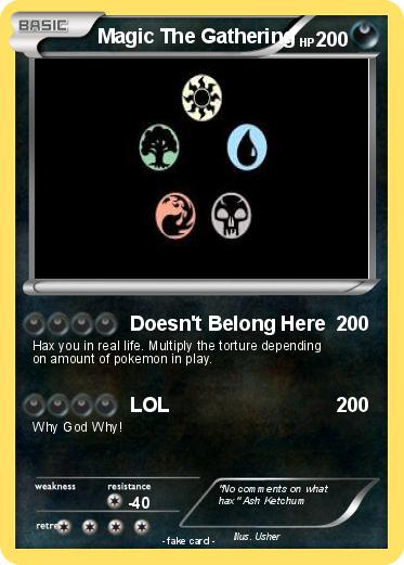 Pokemon Magic The Gathering