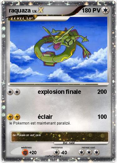Pokemon raquaza
