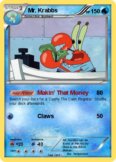 Pokemon Mr. Krabbs