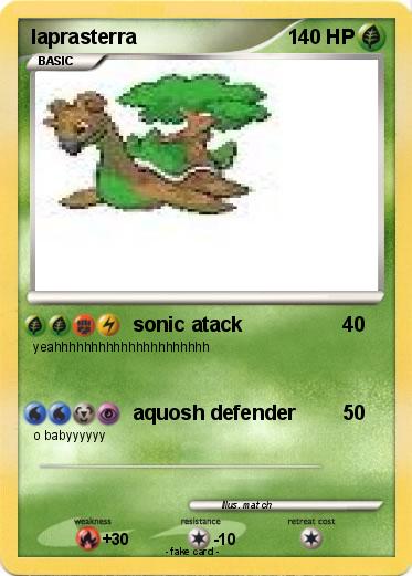 Pokemon laprasterra