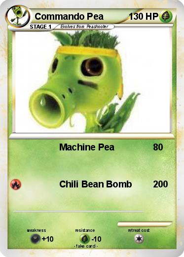 Pokemon Commando Pea