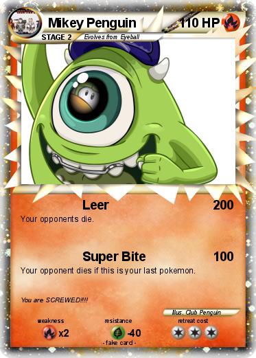 Pokemon Mikey Penguin