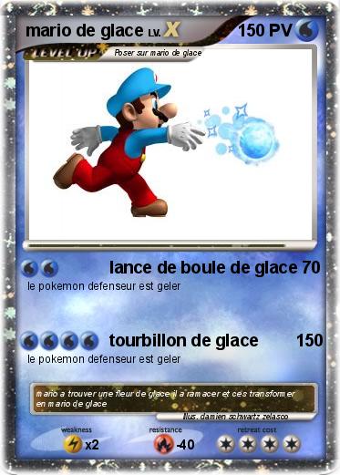 Pokemon mario de glace