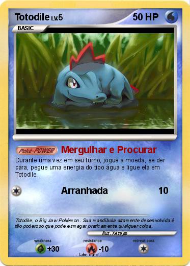 Pokemon Totodile