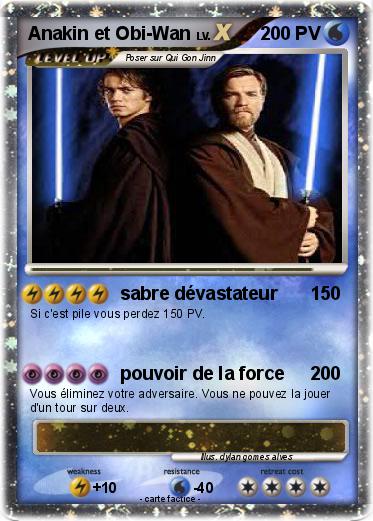 Pokemon Anakin et Obi-Wan