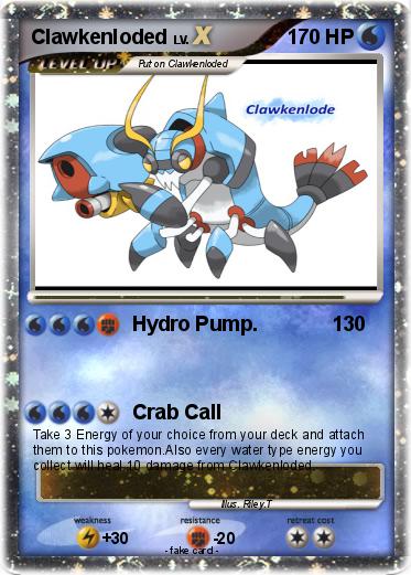 Pokemon Clawkenloded
