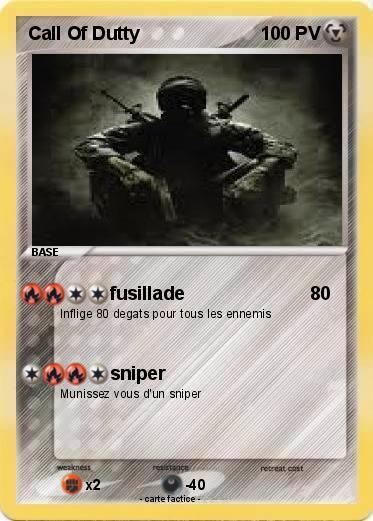 Pokemon Call Of Dutty