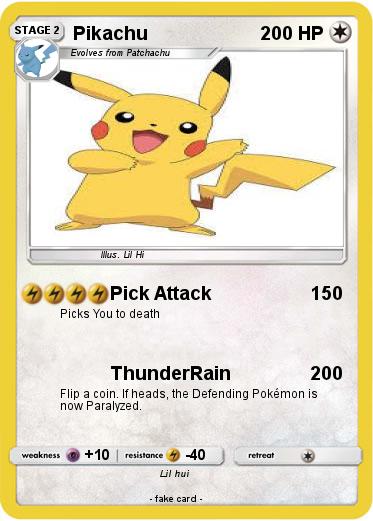 Pokemon Pikachu