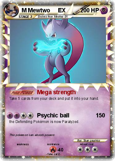 Pokemon M Mewtwo     EX