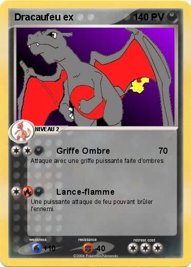 Pokemon Dracaufeu ex