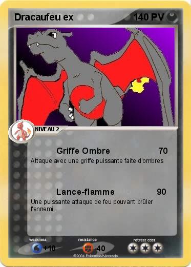 Pokemon Dracaufeu ex