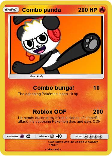 Pokemon Combo panda