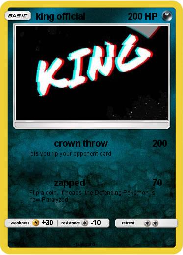 Pokemon king official