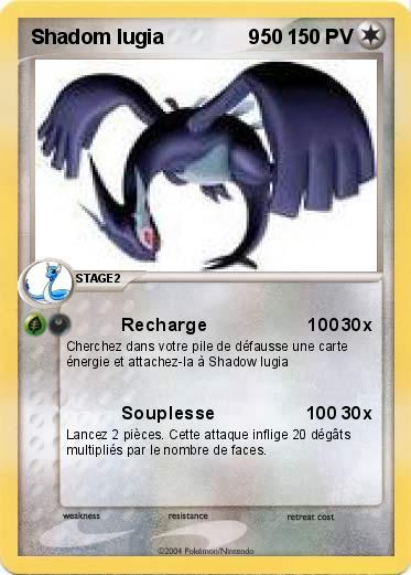 Pokemon Shadom lugia               950