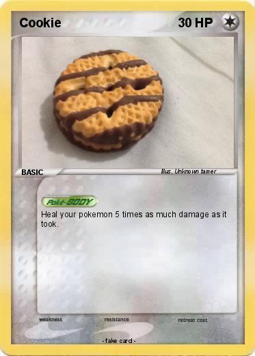 Pokemon Cookie