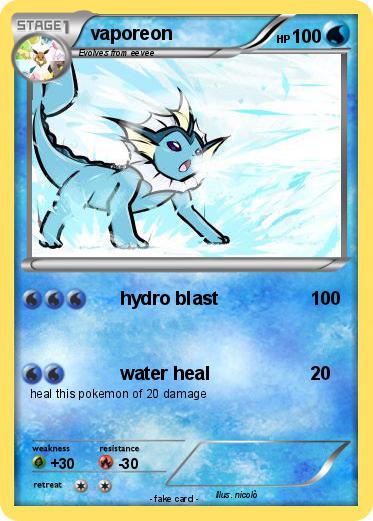 Pokemon vaporeon